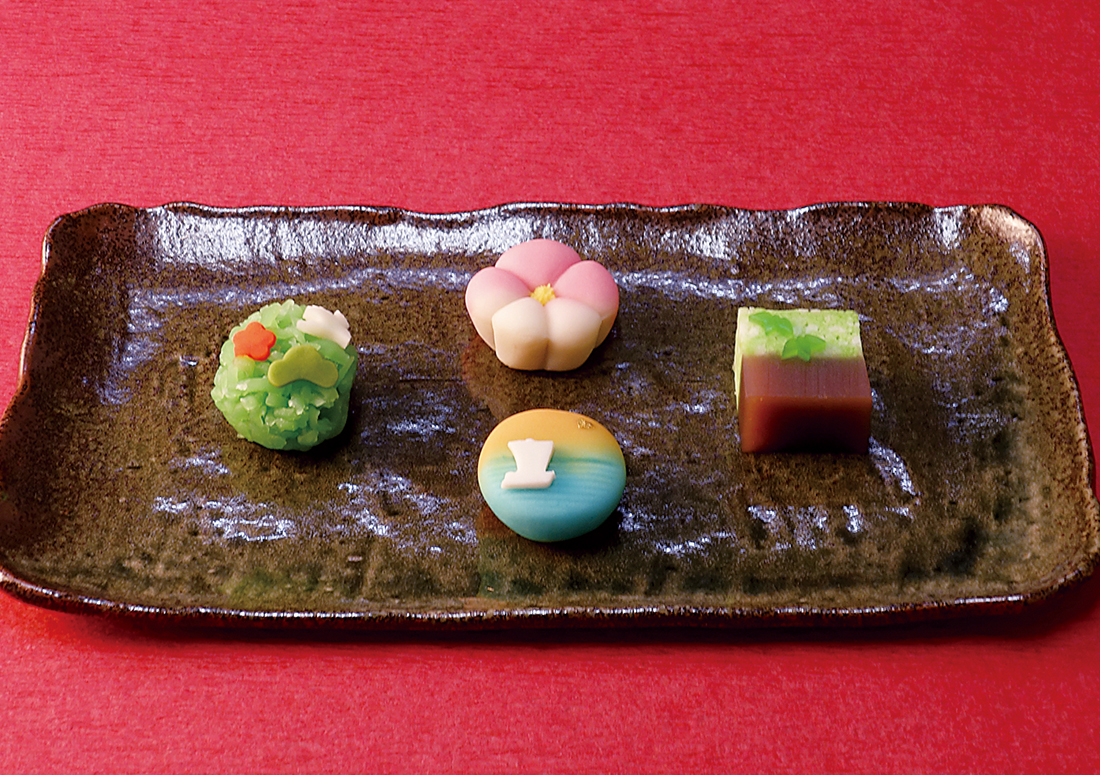 初春の上生菓子